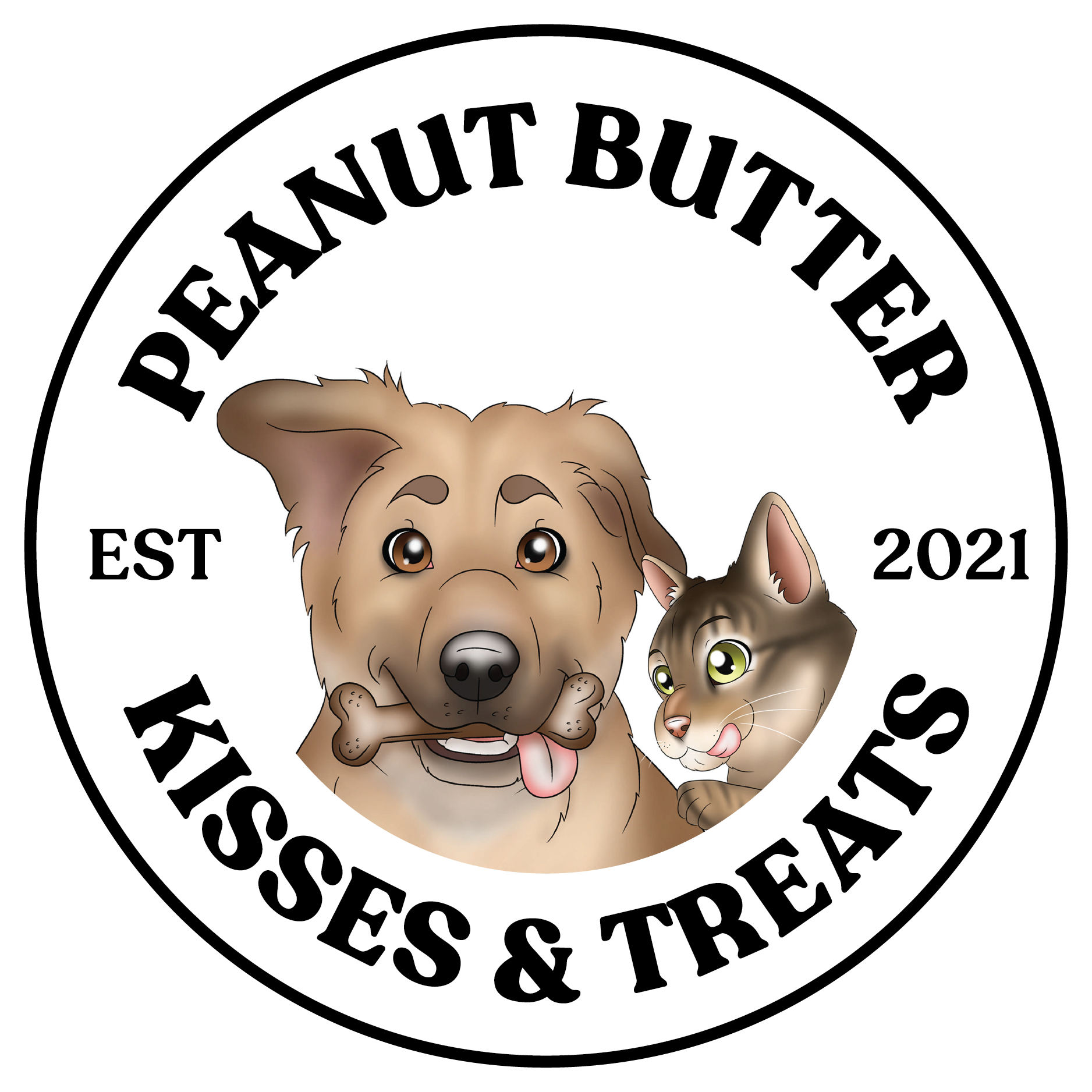 Natural Pet Treats Peanut Butter Kisses & Treats